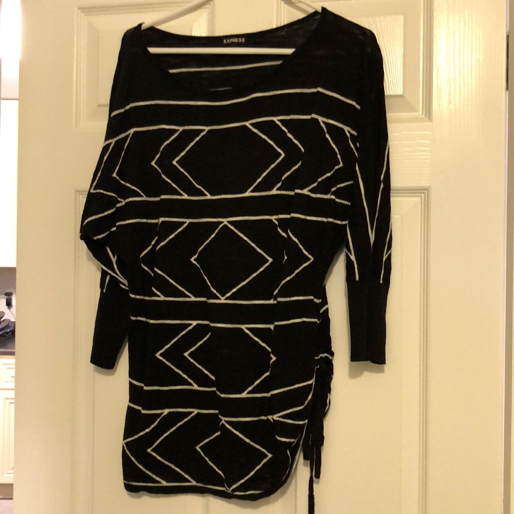 EXPRESS tie side sweater